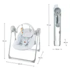 Kinderkraft, Swingee, bujaczek, grey