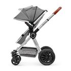Kinderkraft, Veo, wózek wielofunkcyjny 2w1, 0-15 kg, szary