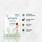 Kit and Kin, biodegradowalne pieluchomajtki, Nappy Pants, rozmiar 4, 9-15 kg, hippo i leopard, 22 szt.