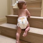 Kit and Kin, biodegradowalne pieluszki jednorazowe, rozmiar 4, Maxi Plus, 9-14 kg, lisek i tygrysek, 32 szt.