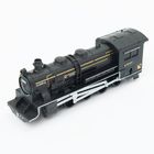 Klasyczna kolejka z torami, światło i dźwięk