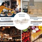 Klausberg, zestaw garnków marmurkowych, 6 elementów, kb-7960