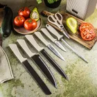 Klausberg, zestaw noży w bloku akacjowym, kb-7984