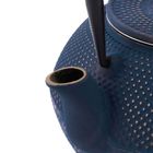 Könighoffer, Hanako, imbryk żeliwny z zaparzaczem, granatowy, 1,3l