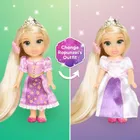 Księżniczki Disneya, Roszpunka, mini lalka, 16 cm, zestaw z akcesoriami