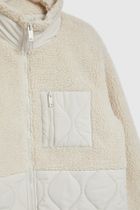 Kurtka damska, beżowa, Moodo