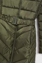 Kurtka damska z kapturem, khaki, Moodo