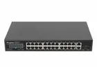 Lanberg, switch, 24-1gb POE+/2X GB/2X SFP, 360W