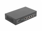Lanberg, switch, POE+ RACK 10"/19" (4X 100MB/S POE+, 2X 100MB/S) RSFE-4P-2FE-60
