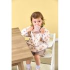 Lassig, Tiny Team, zestaw śliniaków z długim rękawem, kotek, 6m+