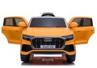 Lean Cars, Audi Q8, pojazd na akumulator, pomarańczowy lakierowany