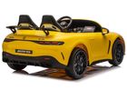 Lean Cars, Mercedes GT63 AMG, pojazd na akumulator, DK-GT63 24V LCD, żółty