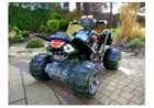 Lean Cars, quad, pojazd na akumulator, czarny