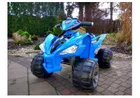 Lean Cars, quad, pojazd na akumulator, niebieski