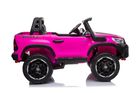 Lean Cars, Toyota Hilux, pojazd na akumulator, DK-HL850, różowy