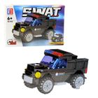Lean Toys, klocki konstrukcyjne, Pojazdy Środki Transportu SWAT, 2w1, 92-117 elementów