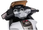 Lean Toys, Motor, pojazd na akumulator, biały