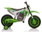Lean Toys, Motor, pojazd na akumulator, zielony