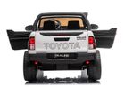 Lean Toys, Toyota Hilux, pojazd na akumulator, biały