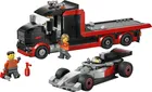 LEGO City, Ciężarówka F1 z bolidem Audi F1, 60493