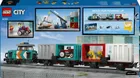 LEGO City, Portowy pociąg towarowy, dźwig i ciężarówka, 60509