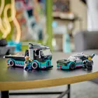 LEGO City, Samochód wyścigowy i laweta, 60406