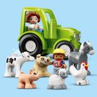 LEGO DUPLO, Stodoła, traktor i zwierzęta gospodarskie, 10952