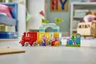 LEGO DUPLO, Świnka Peppa, Podróż pociągiem i Dziadek Świnka, 10466