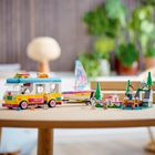 LEGO Friends, Leśny mikrobus kempingowy i żaglówka, 41681