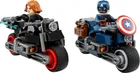 LEGO Marvel, Motocykle Czarnej Wdowy i Kapitana Ameryki, 76260