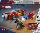 LEGO Marvel, Spider-Man w samochodzie kontra zvenomowany Wolverine, 76336