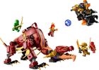 LEGO NINJAGO, Lawowy smok zmieniający się w falę ognia, 71793