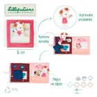Lilliputiens, Jednorożec Lena, Strażniczka snów, książeczka aktywizująca z mini przytulanką, 18m+