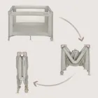 Lionelo, Amelie, kompaktowe łóżeczko turystyczne, beige sand