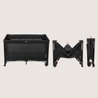 Lionelo, Ellen, łóżeczko turystyczne z funkcją dostawki, 3w1, black