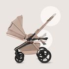 Lionelo, Freya, wózek wielofunkcyjny, składana gondola, 3w1, beige sand