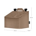 Lionelo, Sidepocket, organizer do łóżeczka, średni, beige