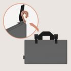 Lionelo, Sidepocket, organizer do łóżeczka, średni, grey