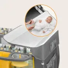 Lionelo, Sven Plus, łóżeczko turystyczne, Yellow Scandi