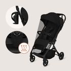 Lionelo, Tansi, wózek spacerowy, black onyx