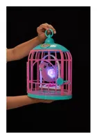 Little Live Pets, ćwierkająco-mówiący ptaszek interaktywny z klatką