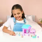 Little Live Pets, Mama Surprise Families, Domek Mamy Zestaw Party, Mama Buldog Francuski i małe pieski, zabawka interaktywna