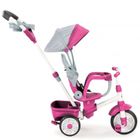 Little Tikes, Perfect Fit, rowerek trzykołowy 4w1, różowy