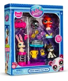 Littlest Pet Shop, Disco, zestaw 3 figurek