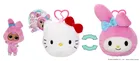 L.O.L. Surprise, Loves Hello Kitty, Reversible Plush, mini laleczka w pluszowym etui, 1 szt.