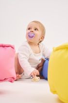 LUU Kids, smoczek pozycjonujący, French Lavender, 6m+