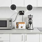 Maclean, listwa zasilająca, 2 gniazda, 3xUSB, 110-240V, AC 50/60HZ, 2.1A, 2500W, czarna, 1,5m, MCE387 B