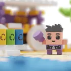 Marioinex, Mini Waffle, City, Food Truck, klocki konstrukcyjne, 148 elementów