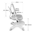 Mark Adler, Junior 4.6, fotel obrotowy, szary