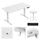 Mark Adler, Leader 7.3, biurko elektryczne, White, 140 cm